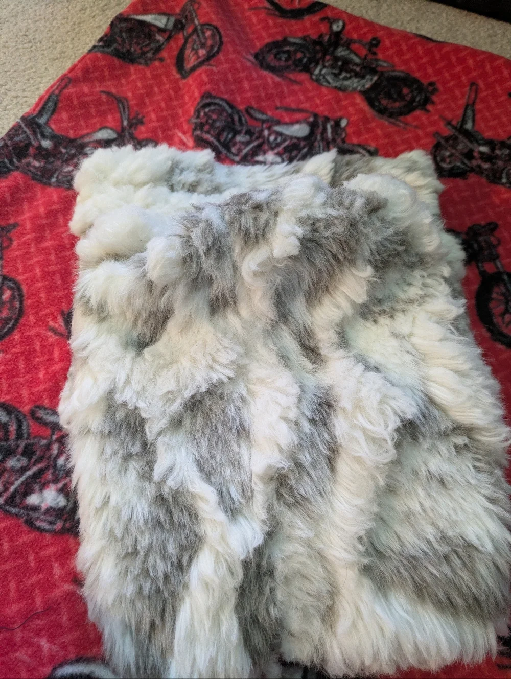 ❄️ Cozy-Chic‎ Spotted Fake Fur Leg Warmers ❄️